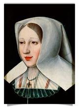 Postcard: Queen Bianca Maria Sforza