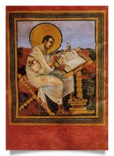Postcard: Coronation Evangeliar: Matthew the Evangelist