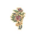 Iron-on Embroidered Patch: Flower Thumbnail 1