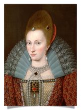 postcard: Queen Elizabeth I of England