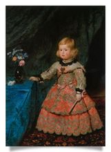 Postkartenpuzzle: Velázquez - Infantin Margarita Teresa