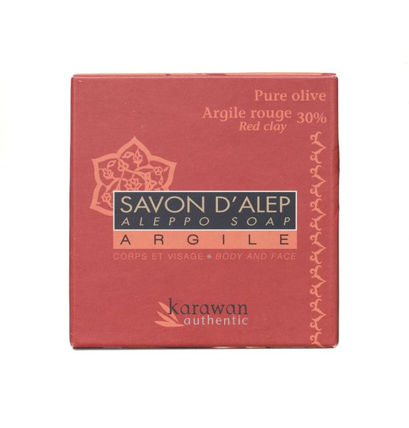 Soap: Aleppo 30% red clay &amp; 70% olive oil