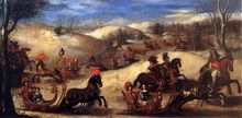 Teddy Bear: Bruegel - Hunters in the Snow
