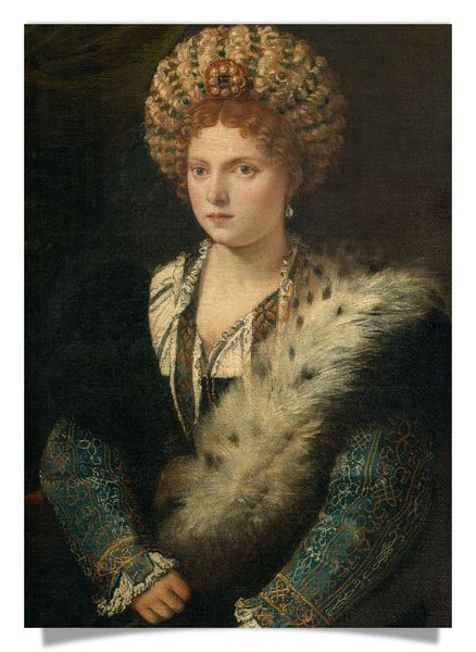 postcard: Isabella d´Este, Marquesa of Mantua