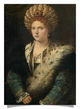 Postcard: Isabella d'Este, Marquesa of Mantua