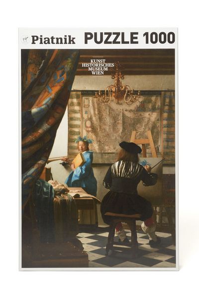 jigsaw puzzle: Vermeer - Artist's studio