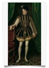 Postkarte: König Karl IX. von Frankreich