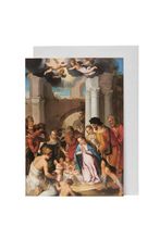 greeting card: The Holy Family