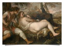 Postcard: Allegory (Mars, Venus, Victoria und Cupid)