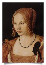 Postcard: Portrait of a Young Venetian Woman
