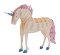3D Paper Model: Unicorn Thumbnail 1