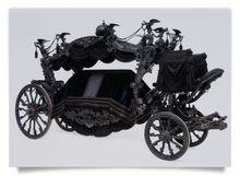 Postcard: Mourning-Homage Carriage