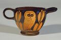 shaped magnet: Greek Owl Thumbnail 2
