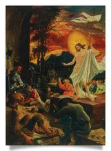 Postkarte: Kreuztragung Christi