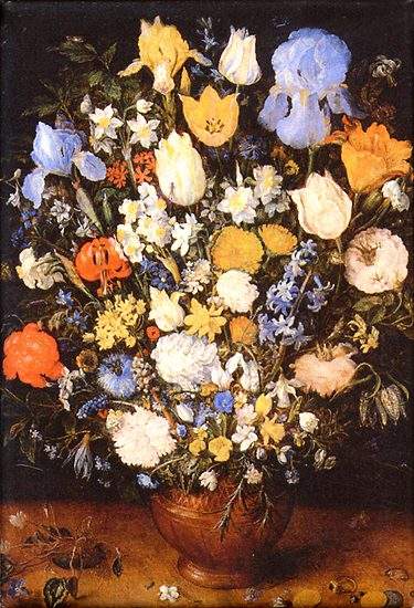 Magnet: Brueghel - Kleiner Blumenstrauß