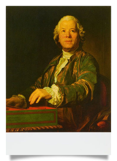 Postkarte: Christoph Willibald von Gluck