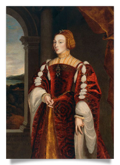 Postkarte: Isabella von Portugal