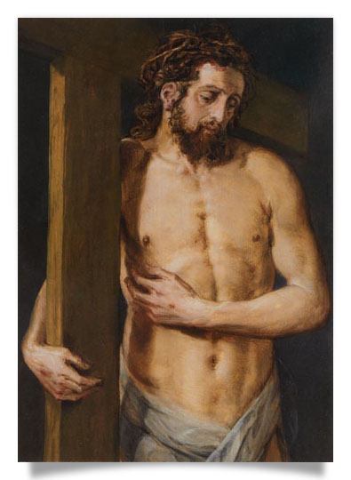 Postcard: Christ with the Cross
