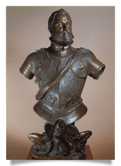 Postcard: Bronze Bust Emperor Rudolph II