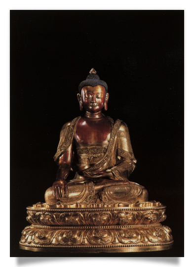 Postkarte: Buddha Shakyamuni