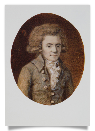 Postkarte: Wolfgang Amadeus Mozart
