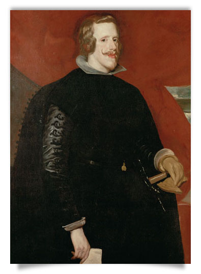Postkarte: König Philipp IV. von Spanien