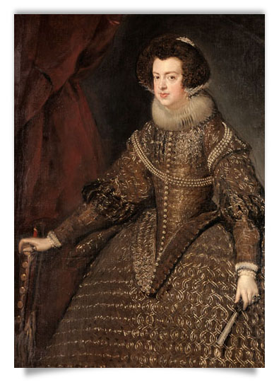 Postkarte: Königin Isabella von Spanien