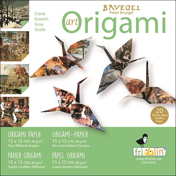Origami-Papier: Pieter Bruegel d. Ä.