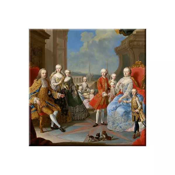 Magnet: Empress Maria Theresia with Family