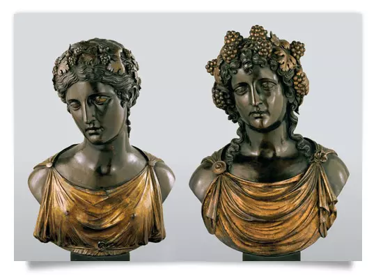 Postcard: Ariadne and Bacchus