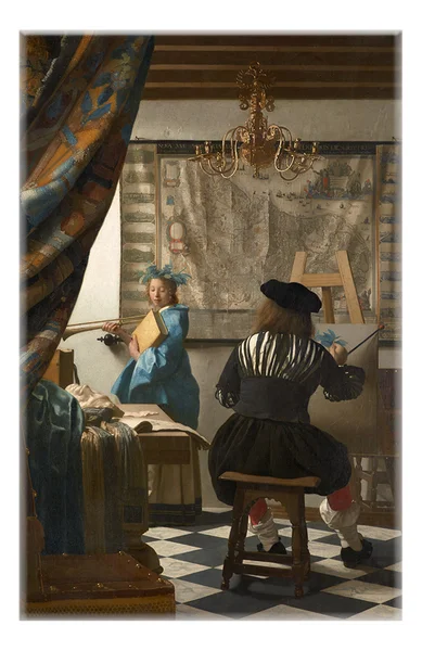 Magnet: Vermeer - Die Malkunst