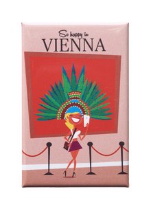 Magnet: So happy in Vienna...Weltmuseum Wien
