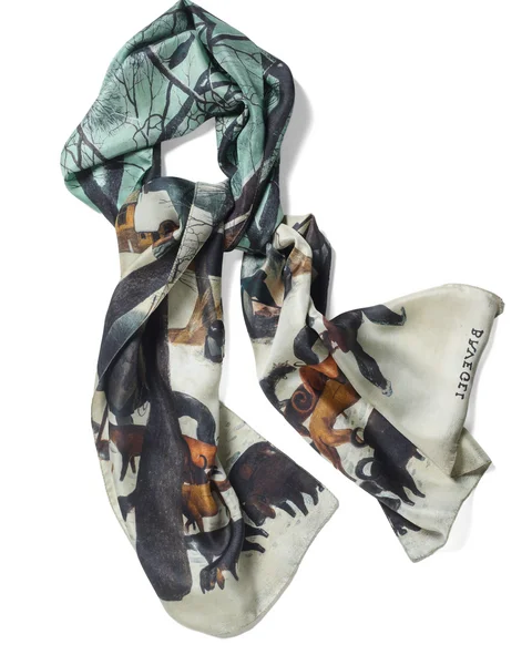 Schal: Bruegel - Jäger im Schnee