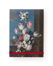 Notepad: van den Hecke - Flowers in a Vase