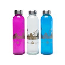 Glasflasche: Skyline