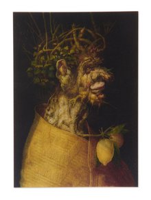 Lenticular Card: Arcimboldo - Summer / Winter