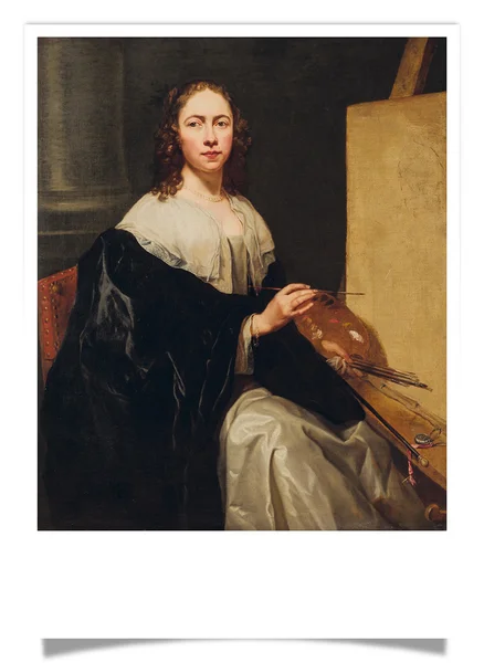 Postcard: Wautier - Self Portrait