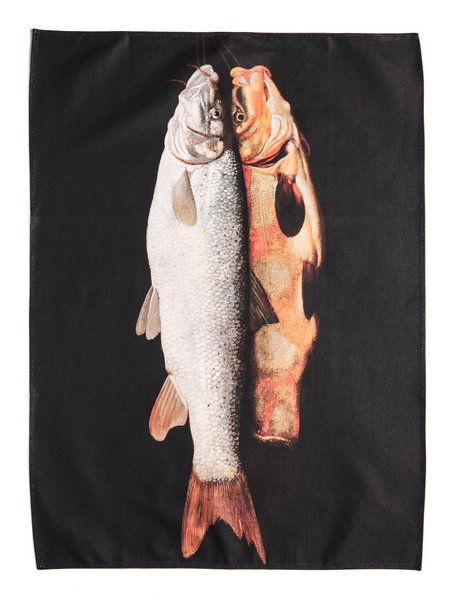 Tea Towel: Stoskopff - Fish Still Life