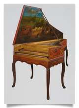 Postcard: Harpsichord