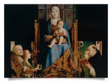 Postcard: Madonna with Child and Saints
