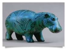 Postcard: Hippopotamus