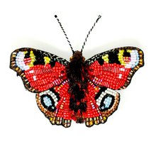 Brooch: Butterfly Anglais Peacock
