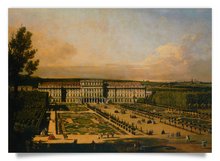 Postcard: Schönbrunn Palace, Seen from the Garden