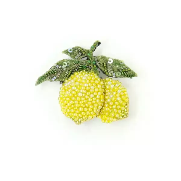 Brooch: Lemon