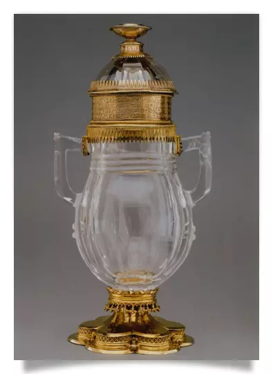 Postcard: Herberstein Crystal Goblet