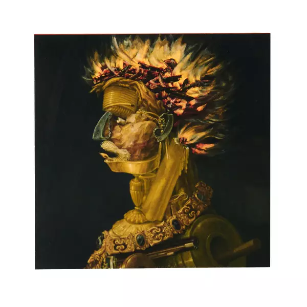 Haftnotizblock: Arcimboldo - Feuer