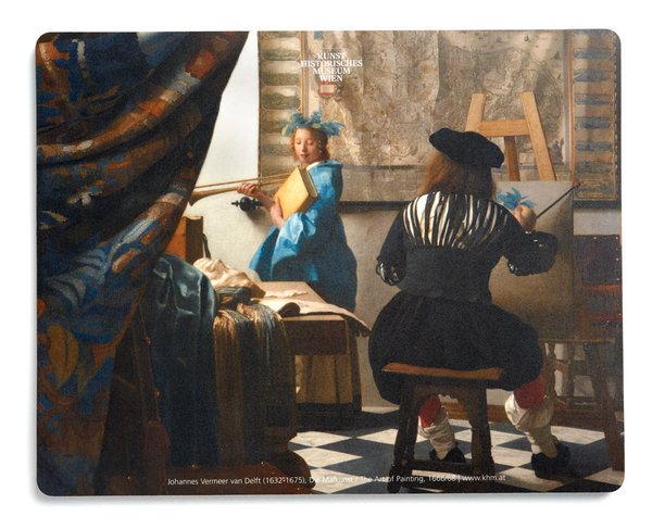 Mouse Pad: Vermeer - The Art of Painting