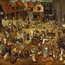 Bookmark: Bruegel - Fight between Carnival and Lent Thumbnails 2