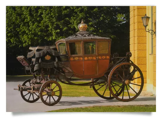 Postcard: Milan Coronation Carriage