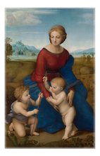 Magnet: Madonna im Grünen